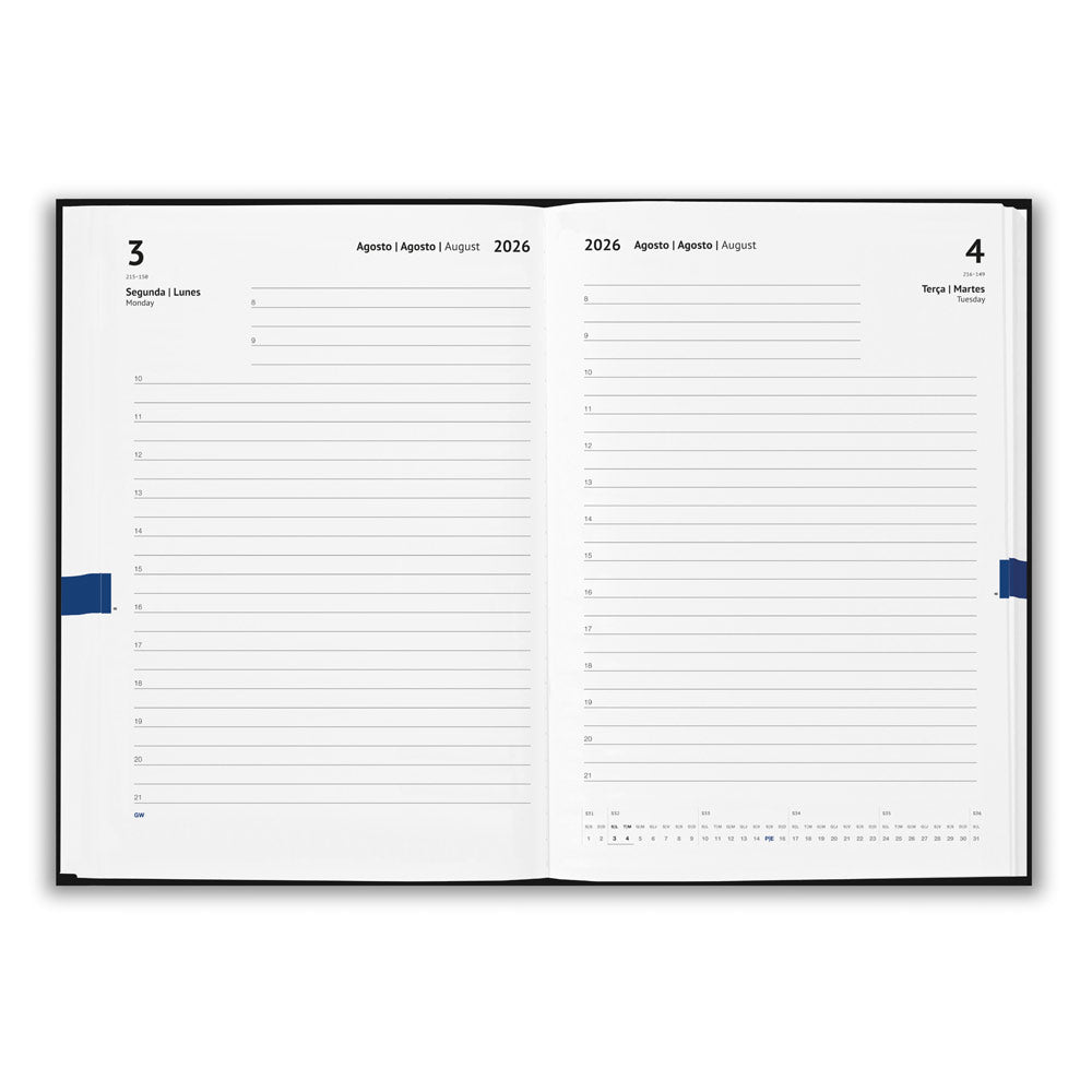 Agenda Andresen A5 Poliéster