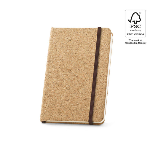 Cuaderno de bolsillo de corcho