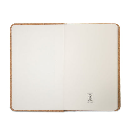 Cuaderno de bolsillo de corcho
