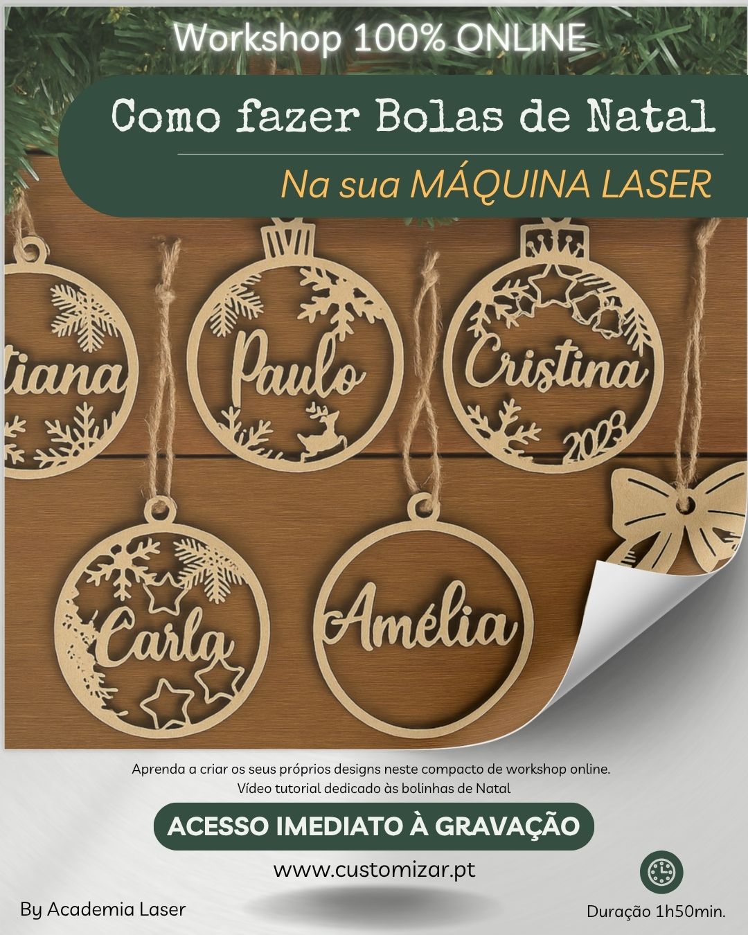 Tutorial de bolas de Navidad