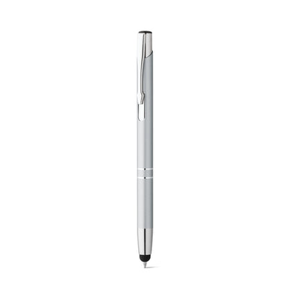 Bolígrafo con punta táctil de aluminio