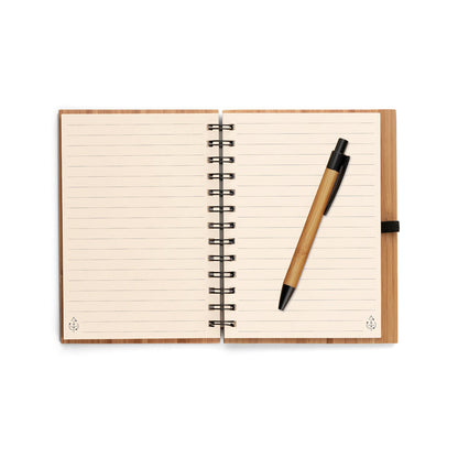 Bloc de notas de bambú A5