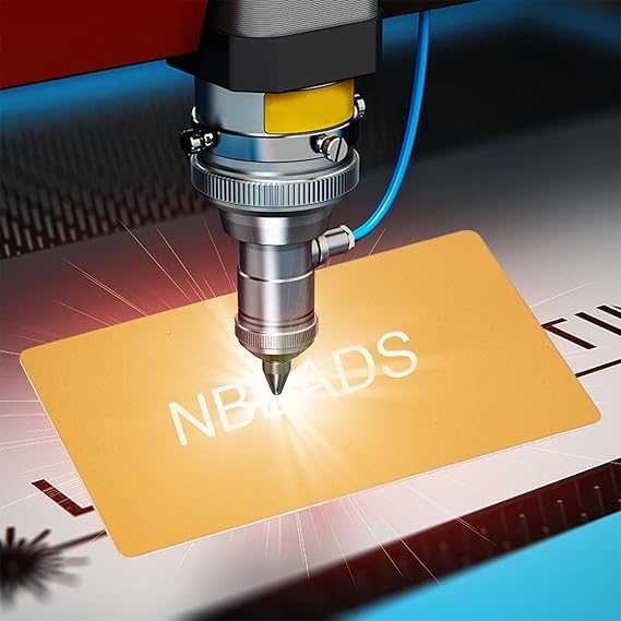 Tarjeta de visita de aluminio anodizado