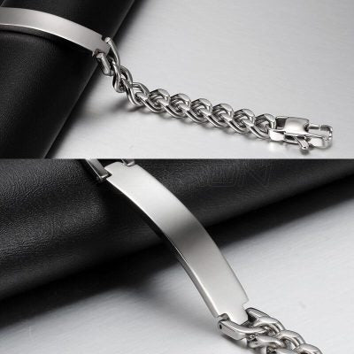 Pulseira em Aço Inoxidável
