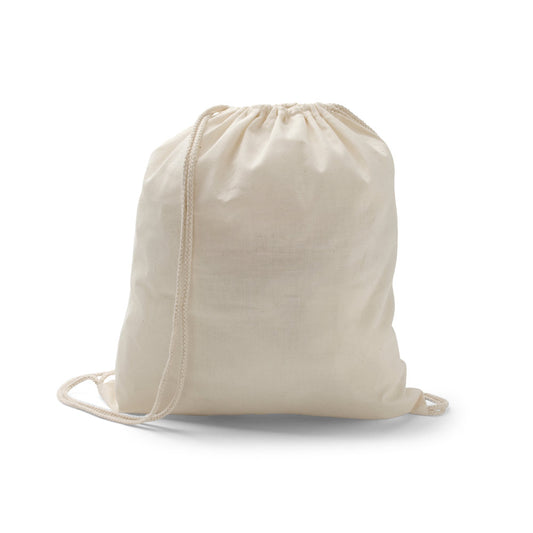 Bolsa de algodón con cordón