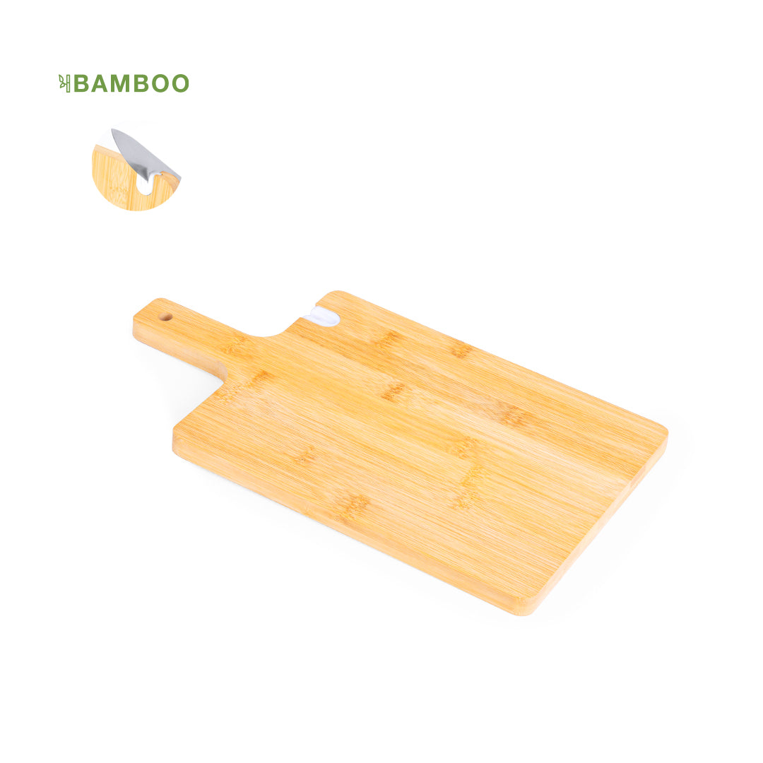 Tábua de rectangular com pega